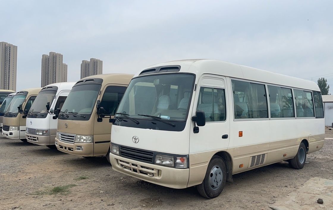 Подержанный Автобус Toyota 30 мест Пассажирский Автобус Подержанный Автобус Транспорт