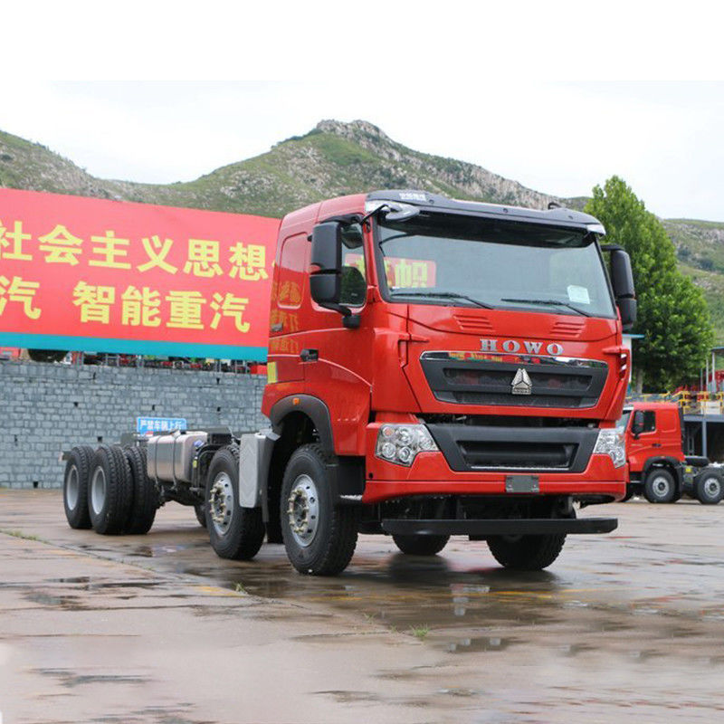 440 лошадиных сил 8X4 8m T7H HOWO Подержанный грузовик с обычным сиденьем водителя по доступной цене