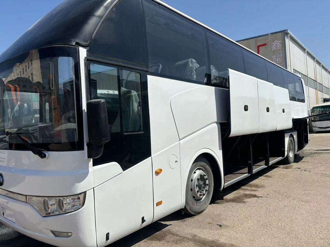 41-65 мест Левоуправляемый пассажирский автобус ZK6122 с морозильником по стандарту выбросов Евро 3