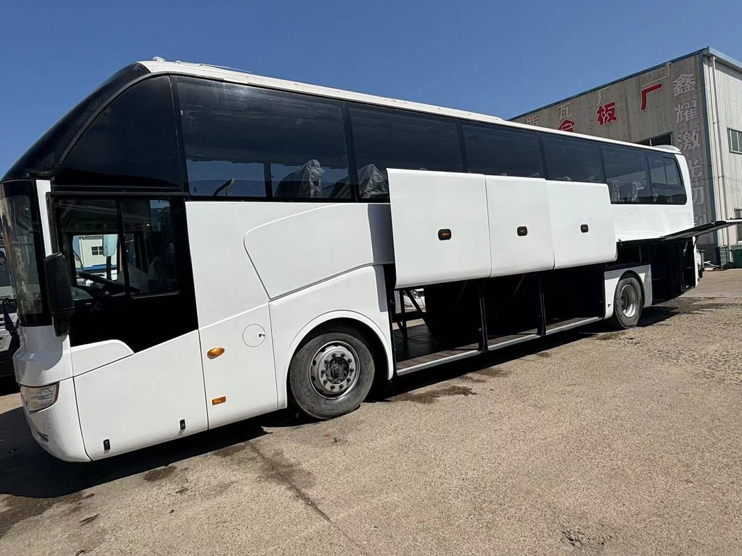 41-65 мест Левоуправляемый пассажирский автобус ZK6122 с морозильником по стандарту выбросов Евро 3