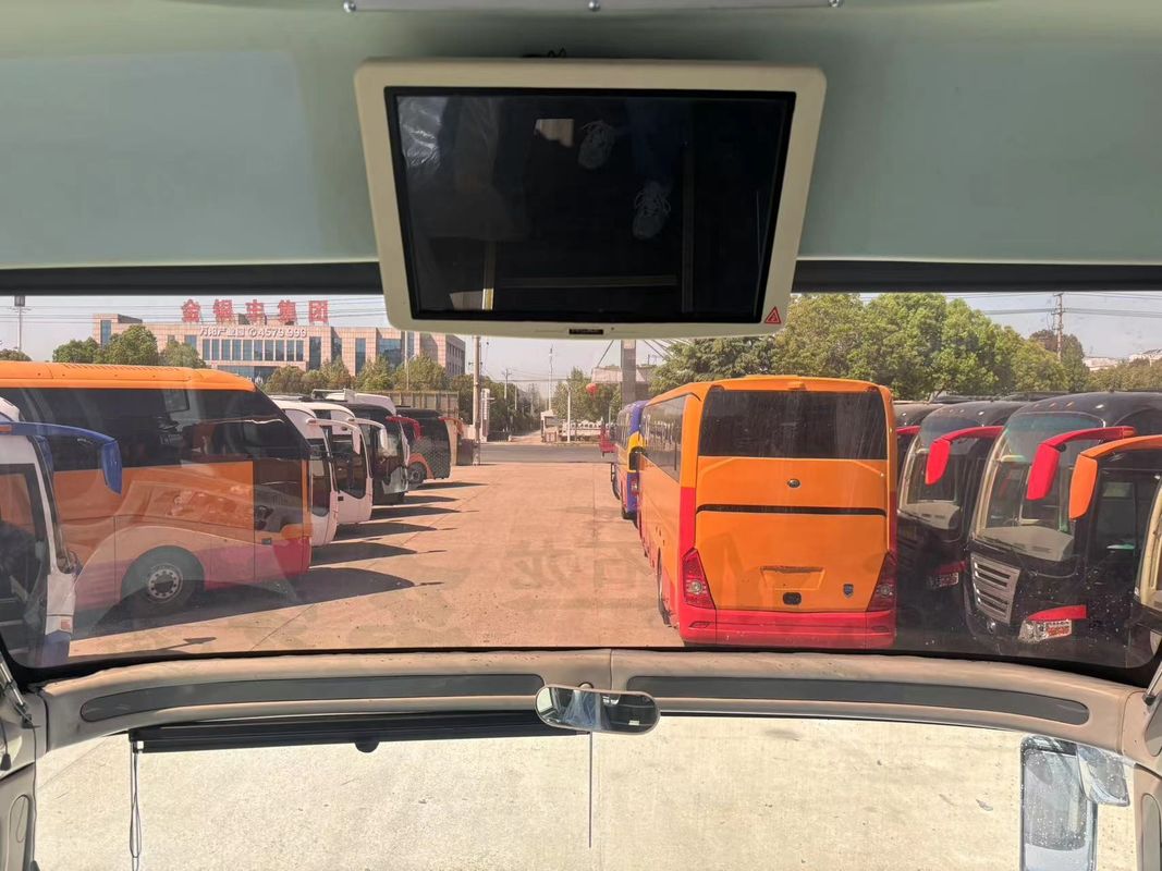 41-65 мест Левоуправляемый пассажирский автобус ZK6122 с морозильником по стандарту выбросов Евро 3