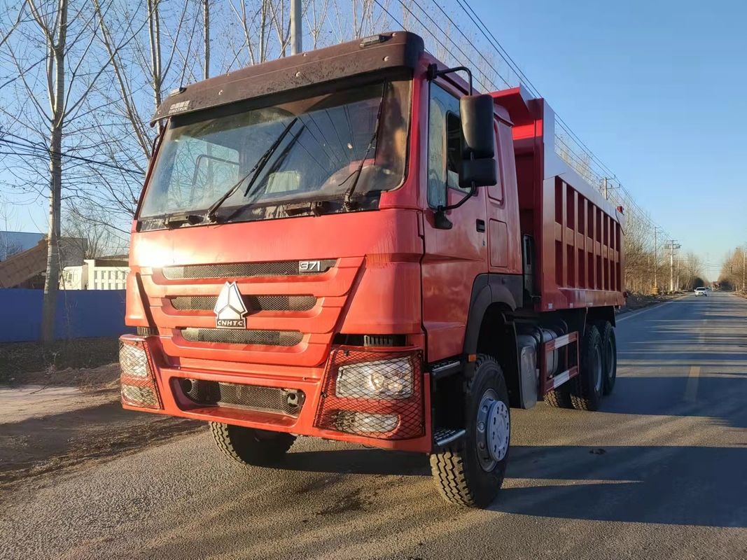 LHD SINO TRUCK HOWO 371HP 6*4 Тяжелый грузовик с ручным кондиционером