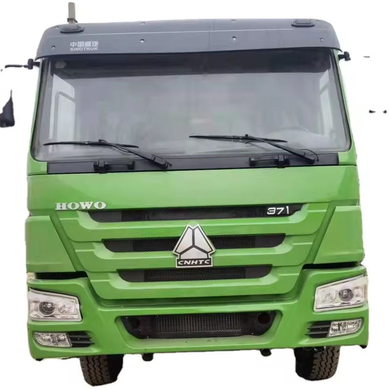 LHD SINO TRUCK HOWO 371HP 6x4 Подержанный грузовик с тяжелой грузоподъемностью для 2 пассажиров