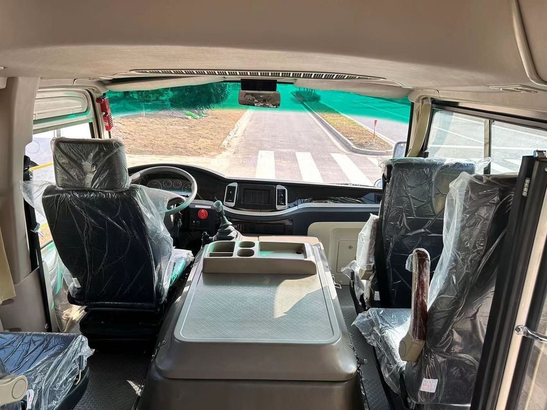 Максимальная скорость 100 км/ч Подержанный автобус Toyota Coaster 23-31 сиденья топливо бензин бензиновый двигатель