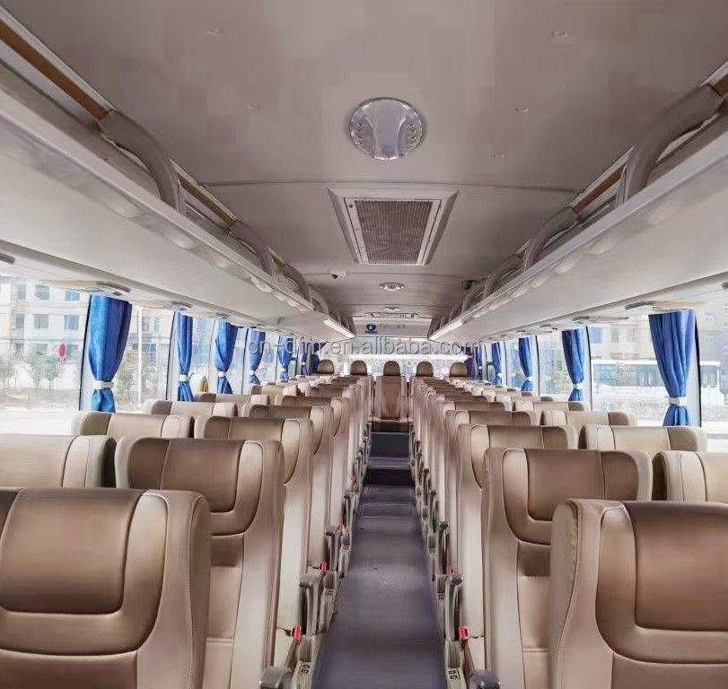 Автобус 12 метров RHD Youtong Coach Bus отремонтирован по стандарту выбросов Евро 3 для безопасного путешествия