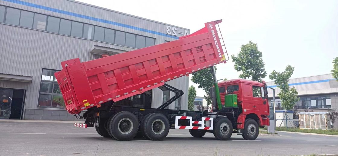 Shacman HOWO 380HP 8*4 Тяжелый грузовик с откидным насосом