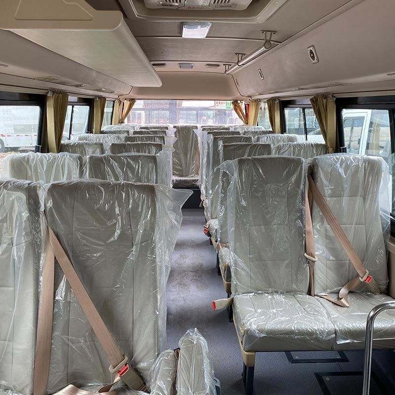 Подержанный ручной Rhd Toyo ta Coaster Bus с двигателем турбозарядки и производительностью