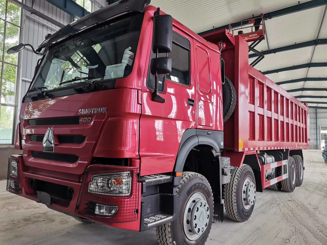 HW Gear Box SINO TRUCK HOWO 400HP 16-колесный 8x4 Тяжелый LHD Дамп-Трактор