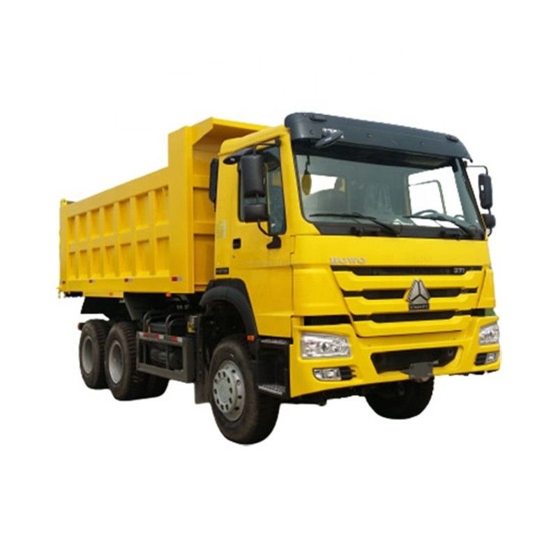 Полностью отремонтированный 371HP 6X4 HOWO Дамп-Трак с передней передачей No 10 и мощностью двигателя 8L