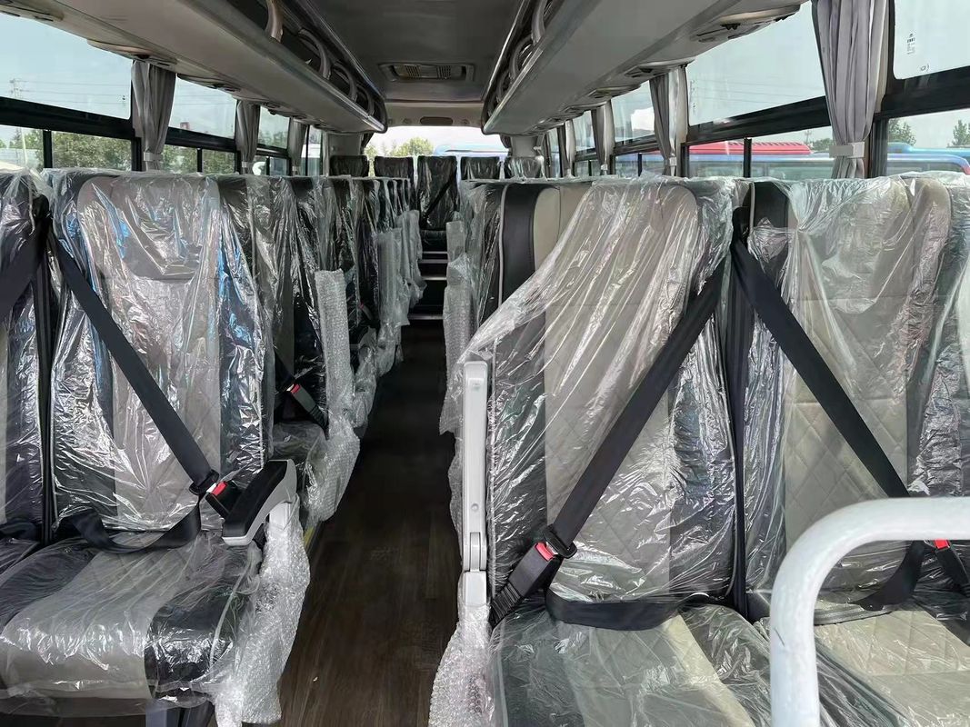 Передний дисковый задней барабанной тормозной системы 50-60 мест Ютун автобус для путешествий на рынке Ганы