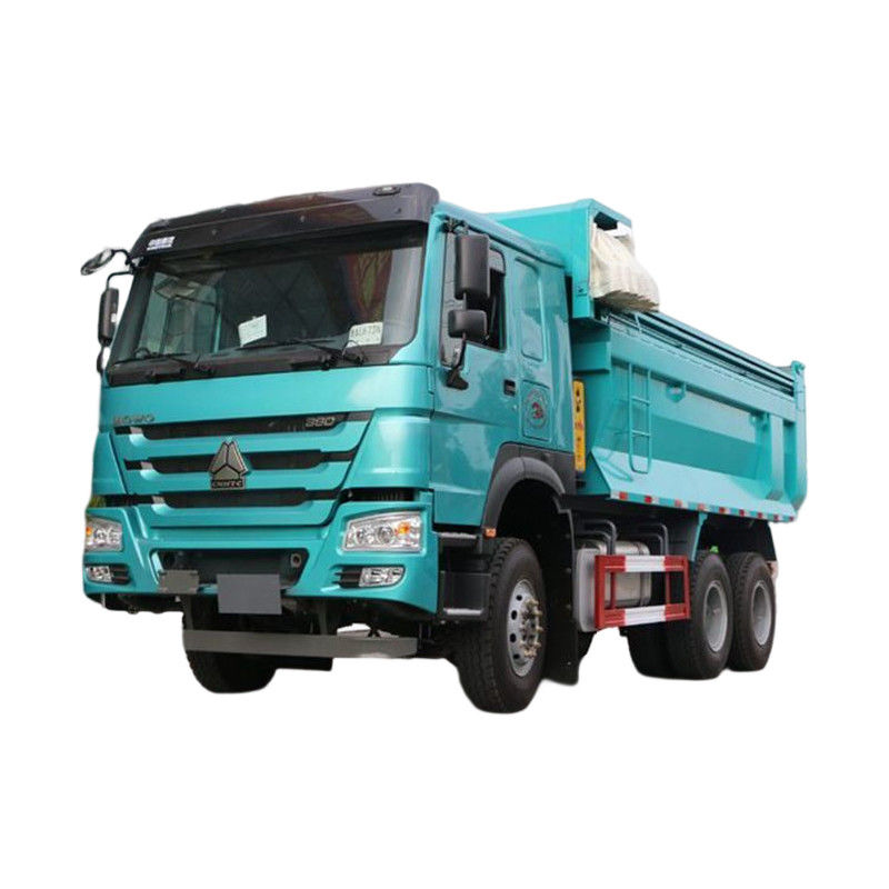 Подержанный 380 л.с. 6*4 5,4 м HOWO Дэмп Типпер грузовик с без ESC и водительский тип 6x4