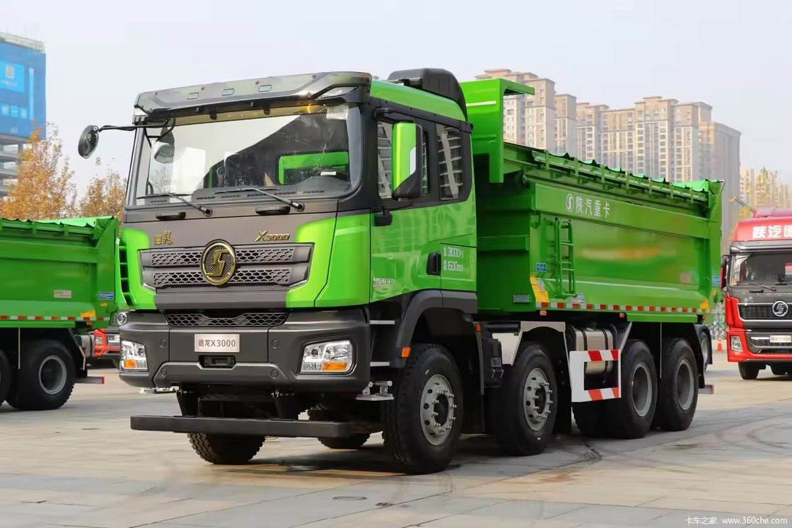 Грузовики Sinotruk Shacman X3000 8x4 12 колес 25 Cbm Дамп-грузовик с двигателем Weichai