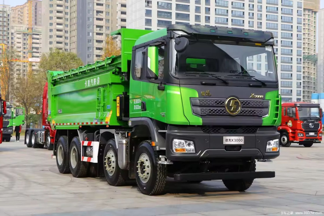 Грузовики Sinotruk Shacman X3000 8x4 12 колес 25 Cbm Дамп-грузовик с двигателем Weichai