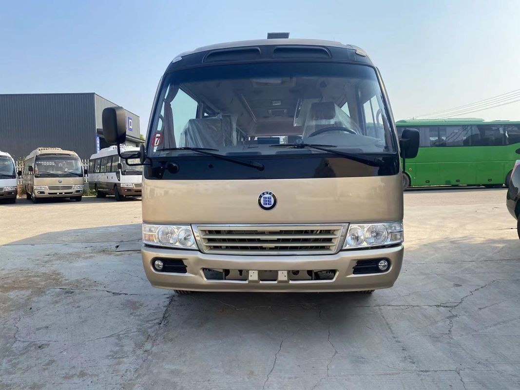 26-28 Сидячий туристический роскошный автобус Toyota Coaster для комфортного и стильного путешествия