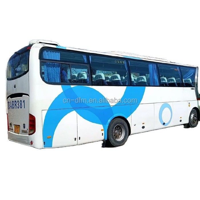 Прочный 50-60-местный подержанный автобус с передним дисковым задним барабанным тормозом и AWD приводом