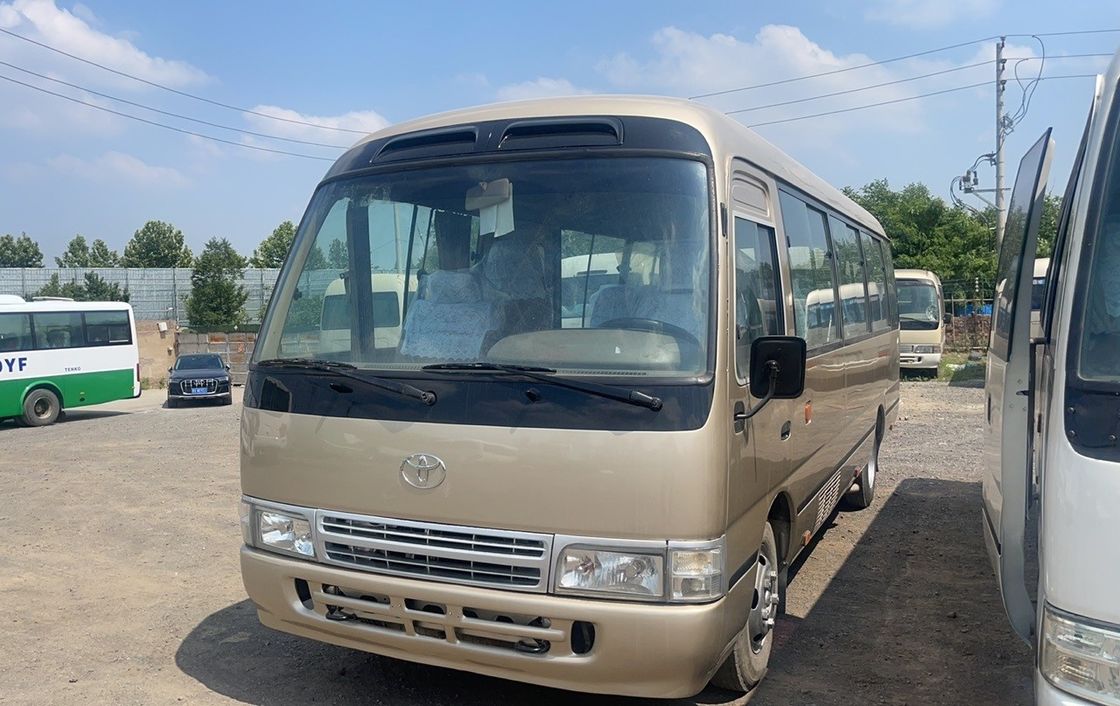 Автобус Toyota Coaster 24 места с шинами 7.00R16 и максимальной скоростью 91-110 км/ч