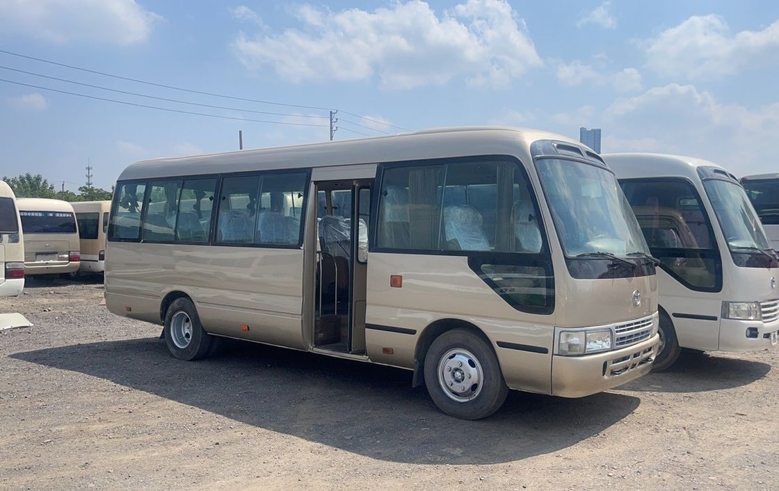 Автобус Toyota Coaster 24 места с шинами 7.00R16 и максимальной скоростью 91-110 км/ч