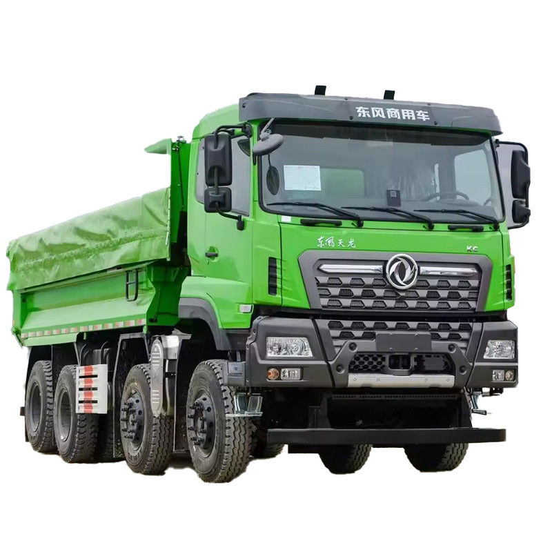 12 колес 35 тонн 600 лошадиных сил Dongfeng Дэмп-Трук для песка почвы Камень Транспортирующий Tipper