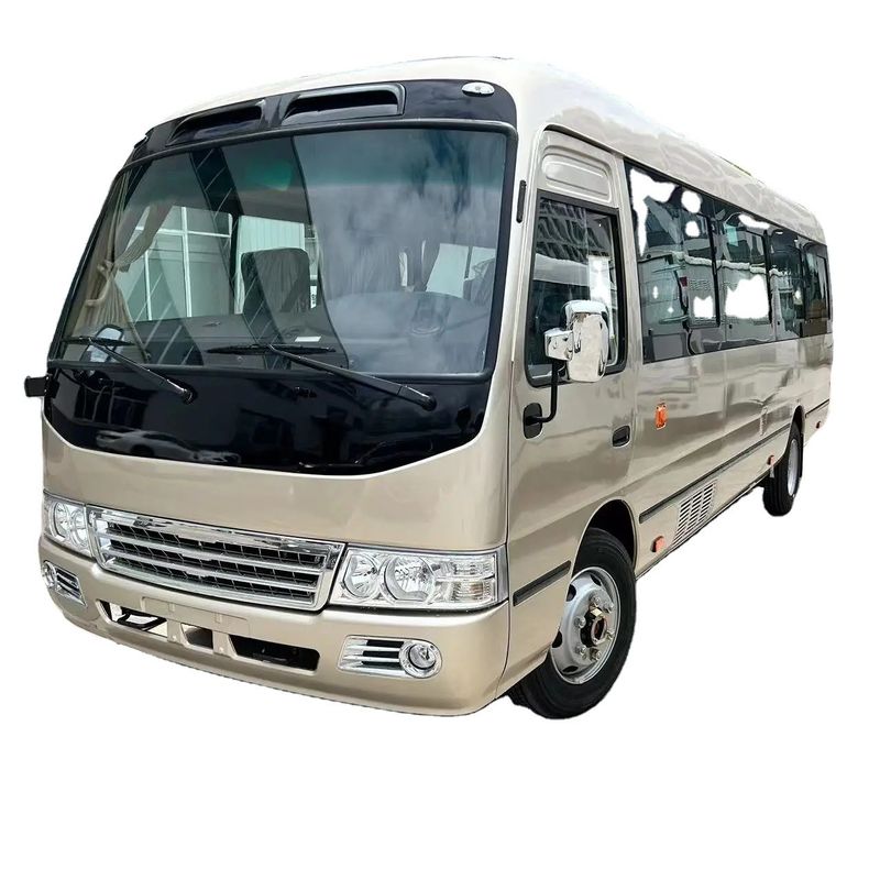 30-местная Toyota Coaster Bus с ручной трансмиссией и шинами 215/75R17.5 для B2B Marke
