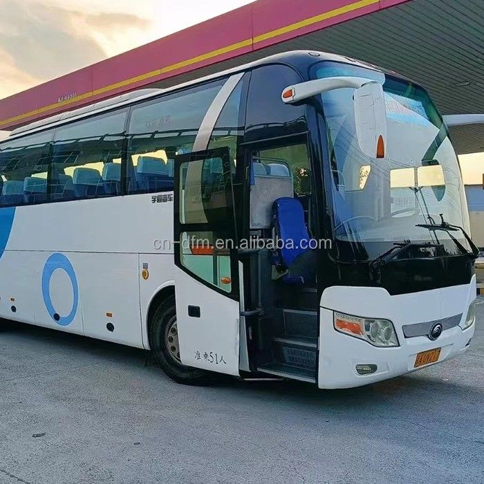 Автобус Yutong Used Bus 54-местный Леворучный вагон с максимальной скоростью 90 км/ч и 2 подушками безопасности