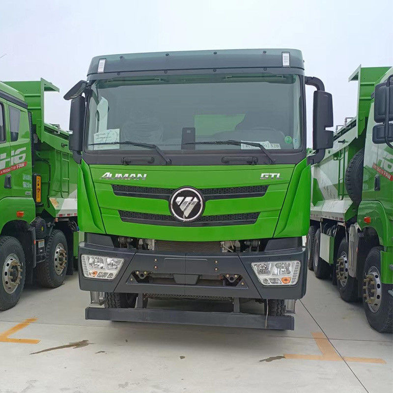 Подержанный 8х4 12 колес 430hp Foton Дамп-Трак 12 передний шифровальный дизельный грузовик с наклоном