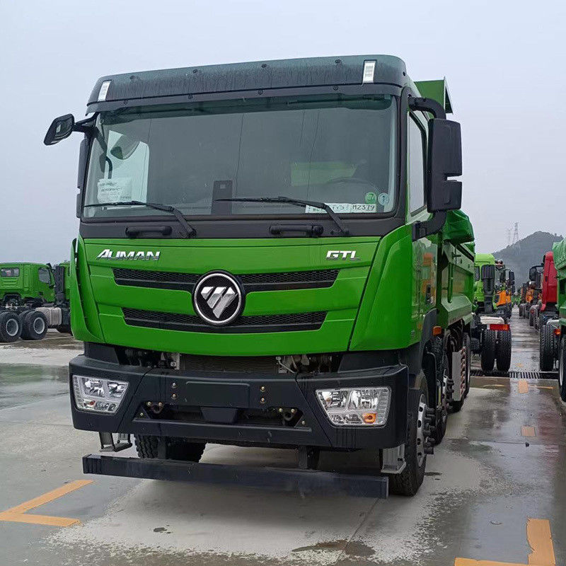 Подержанный 8х4 12 колес 430hp Foton Дамп-Трак 12 передний шифровальный дизельный грузовик с наклоном