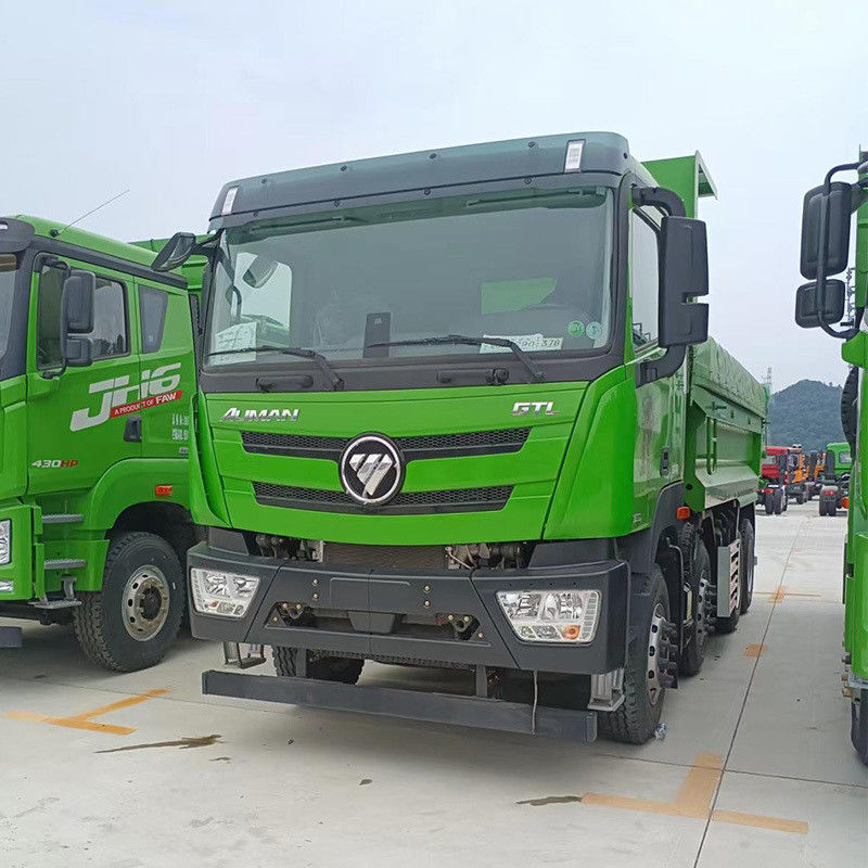 Подержанный 8х4 12 колес 430hp Foton Дамп-Трак 12 передний шифровальный дизельный грузовик с наклоном