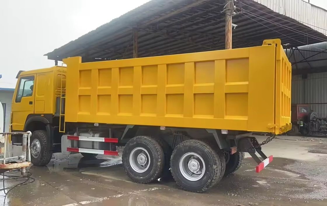 SINOTRUCK Использованный 6x4 30 тонн 375 л.с. 371 л.с. Howo Heavy Duty Dump Tipper Truck для песка и камня
