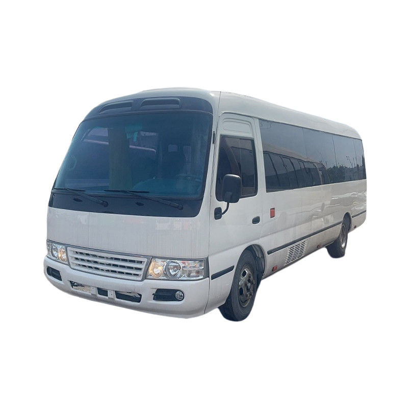 Хорошее состояние 30 мест подержанный автобус Toyota Coaster с массой груза 5900 кг и выбросами EURO 3