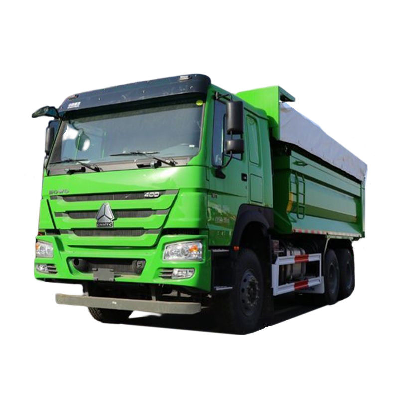 Подержанный 400 л.с. 6х4 5,6 м. Дамповый грузовик HOWO с задней камерой и прочной конструкцией