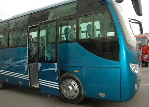 1990 мм Высота интерьера Использованный городской автобус 45 пассажиров Малый автобус EQB235-20 Модель двигателя