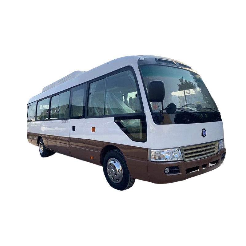 LHD 30-местный подержанный автобус Toyo Ta Coaster с хорошим состоянием и стандартом выбросов Евро 3