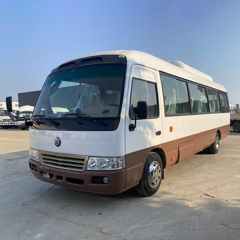 LHD 30-местный подержанный автобус Toyo Ta Coaster с хорошим состоянием и стандартом выбросов Евро 3