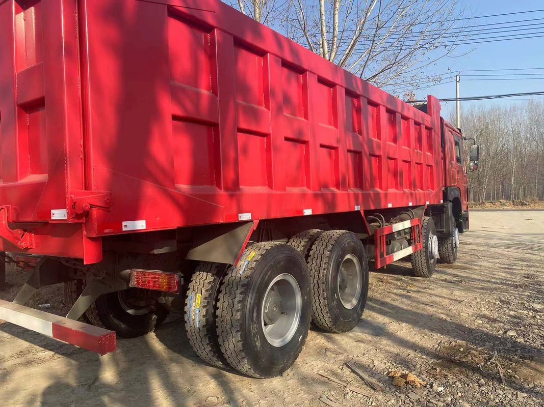 Использованный грузовик HOWO 8x4 грузовик с наклоном грузовик с 12 колесами грузовики с наклоном грузовиков для транспортировки шахт