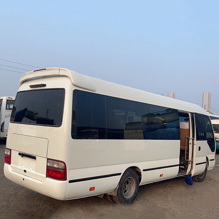 Хорошее состояние 30-местный дизельный двигатель Toyota Coaster Bus с стандартом выбросов Евро 3