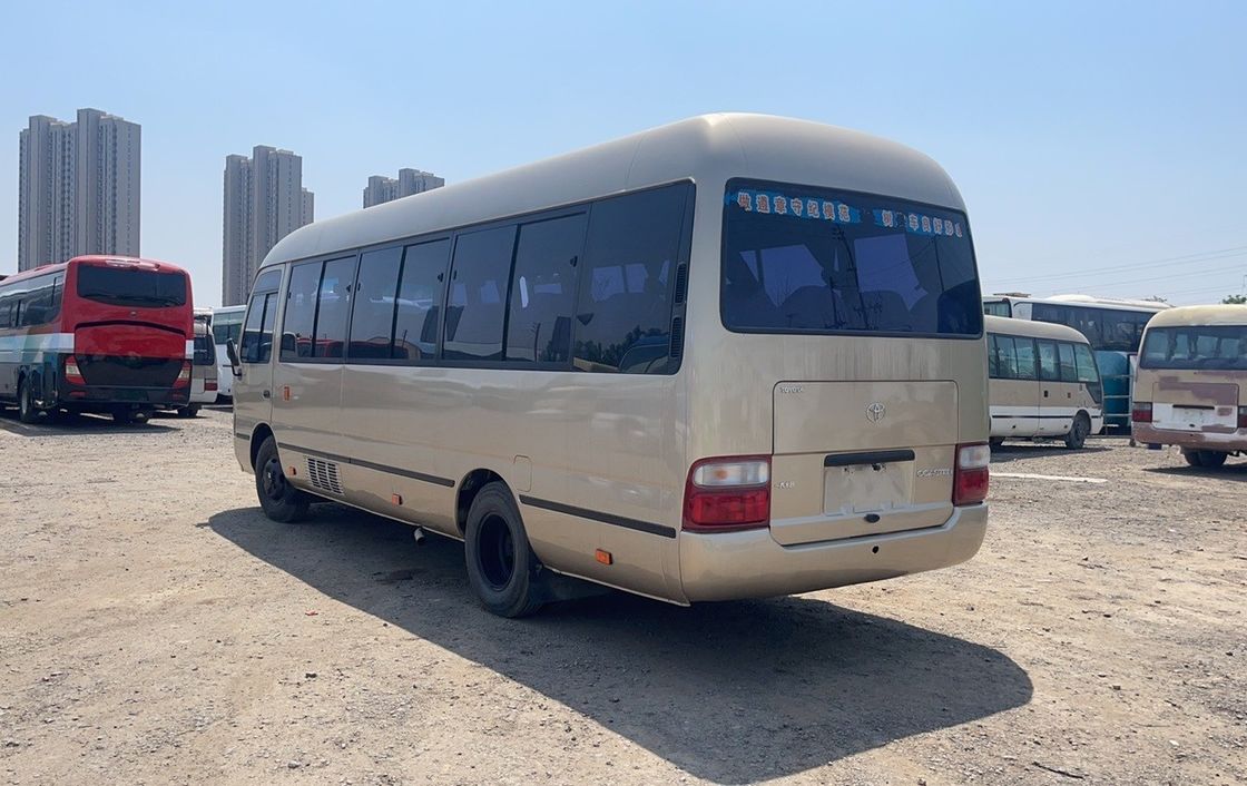 Toyota Coaster 19-29 сиденья Сдвижные окна и двери Автобус для плавного путешествия