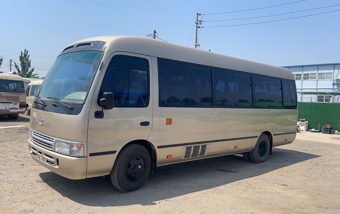 Toyota Coaster 19-29 сиденья Сдвижные окна и двери Автобус для плавного путешествия
