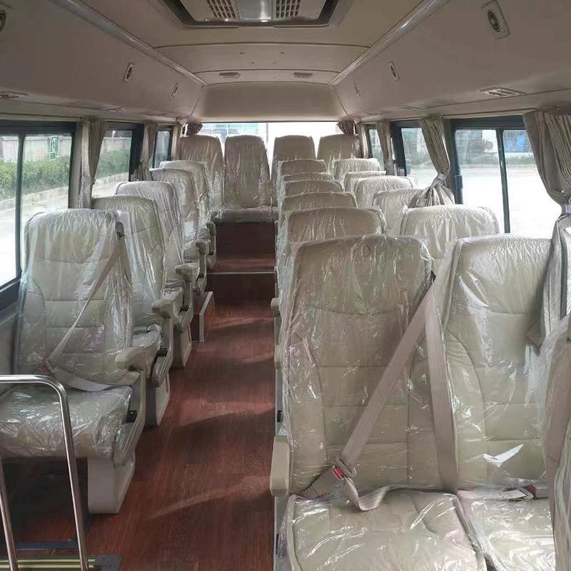 Автобус Toyota Coaster мощностью 4L с электродвигателем и правосторонним приводом