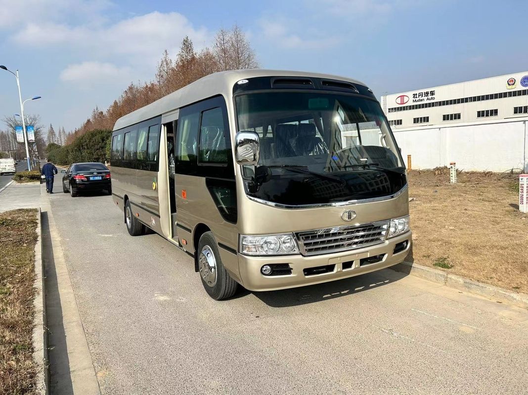 Двигатель Yuchai 30 местный автобус Mudan Commuter Дизельный RHD и LHD Водитель 100 км/ч Максимальная скорость
