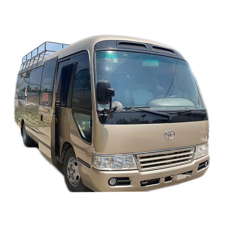 30-местный японский подержанный автобус Toyota Coaster Bus с размерами 7005*2040*2785 мм