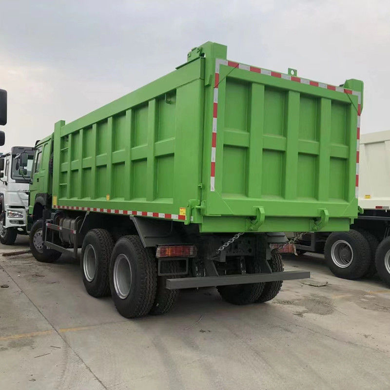 Дизельный грузовик SINO 12 колесный 30 кубических метров HOWO 40 тонн 8x4 Подержанный грузовик с откидкой