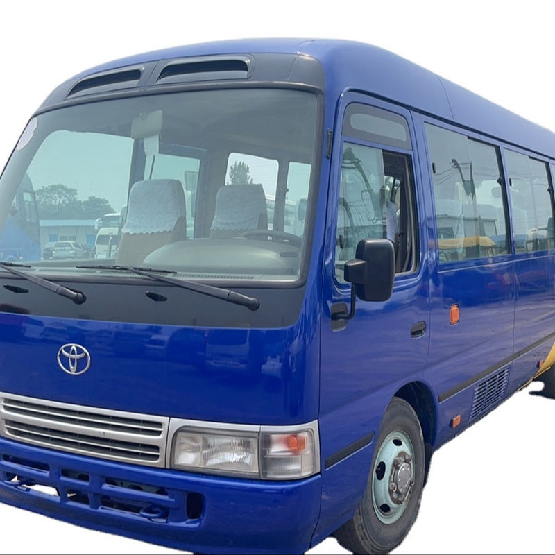 Мотор 6-8 л Левостороннее управление Автобус Toyota Coaster сильно отремонтирован