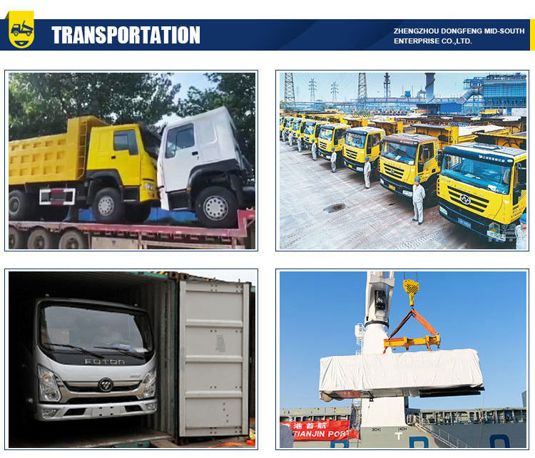 Реконструированный 2016-2019 HOWO Дэмп-Трак 8х4 12 колес Подержанный грузовик с задней камерой