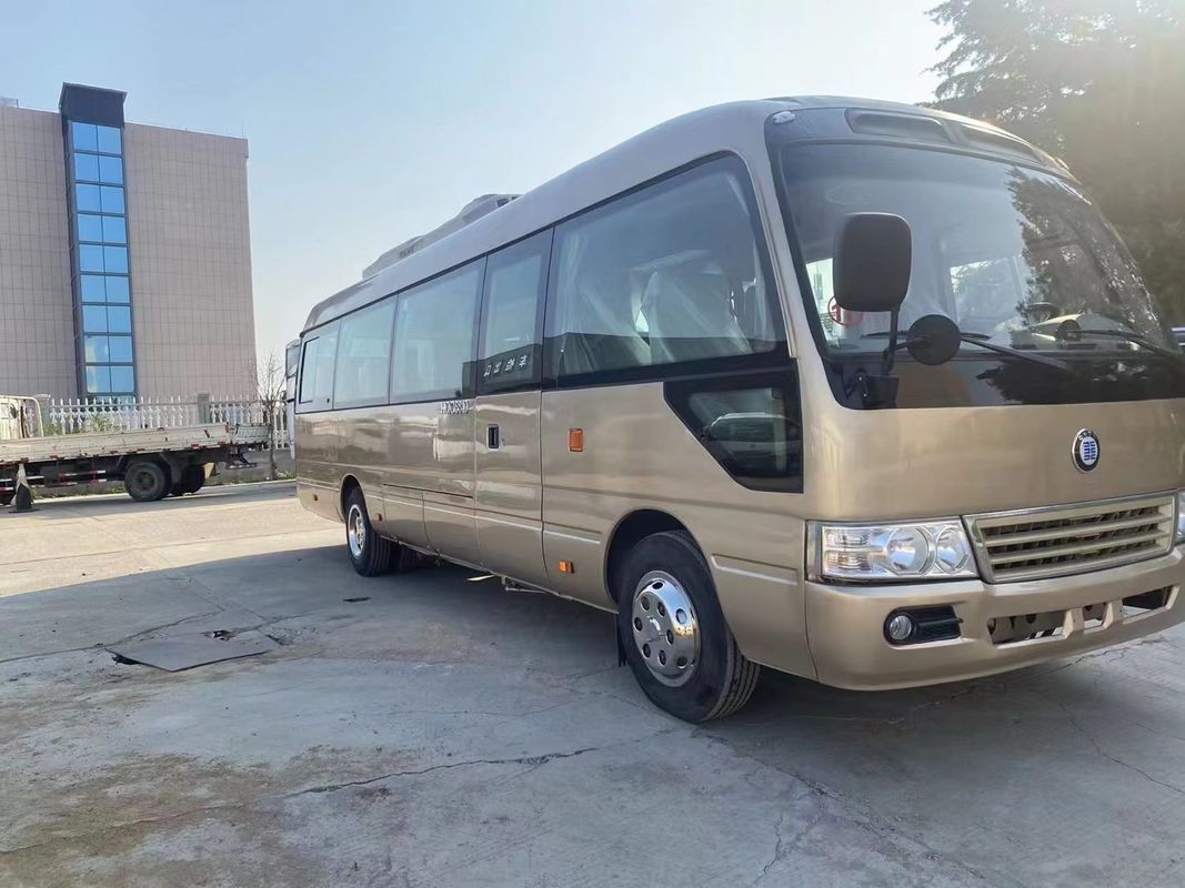 30-местный дизельный двигатель Mini Toyo Ta Coaster Bus Model EQ6701LHT в 2023 году по доступной цене
