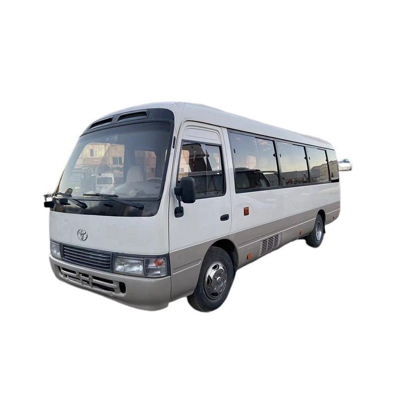 Доступный японский автобус Toyota Coaster с дизельным двигателем и вместимостью 23-30 мест