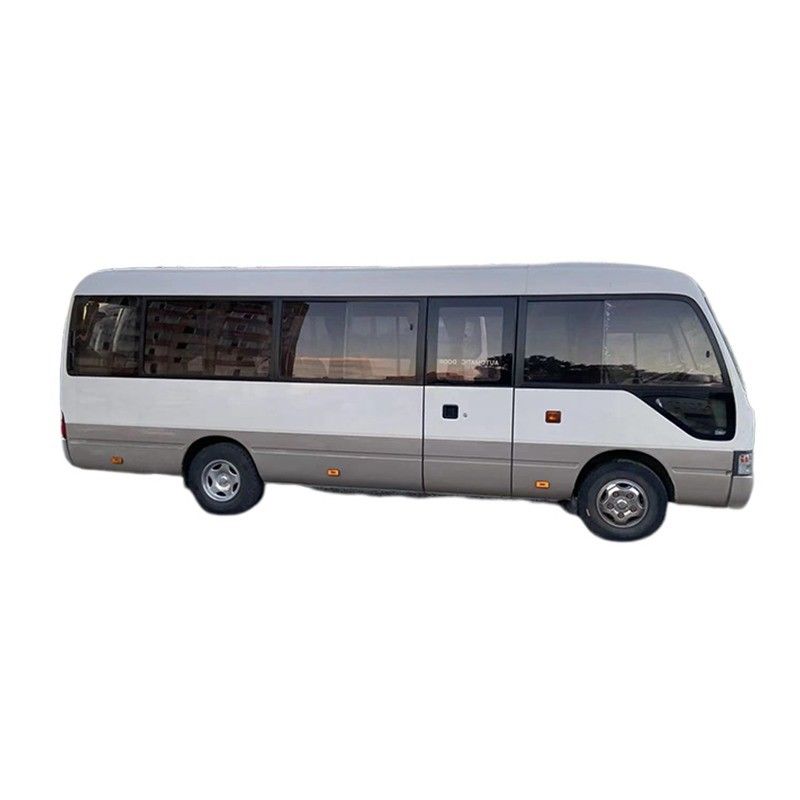 Доступный японский автобус Toyota Coaster с дизельным двигателем и вместимостью 23-30 мест