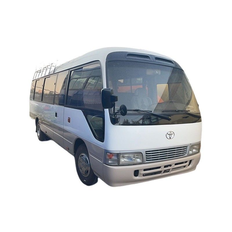 Доступный японский автобус Toyota Coaster с дизельным двигателем и вместимостью 23-30 мест