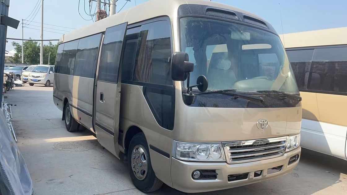Ручная коробка передач 7м LHD Подержанный пассажирский мини-автобус 30 мест Автобус