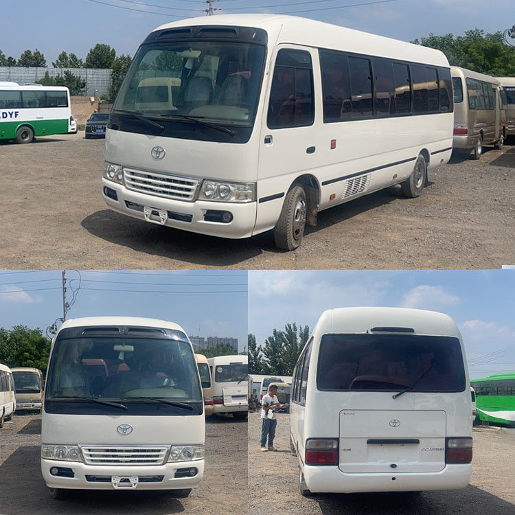 30-местный автобус Toyota Coaster с двойным воздушным тормозом и высокой скоростью 69 км/ч