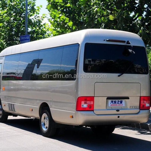 16-22 места Dongfeng LHD Coaster Mini Bus с задним багажным отсеком объем 0,25 м3